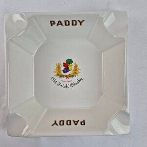 Vintage Paddy Old Irish Whiskey Pub Ashtray by Arklow Pottery